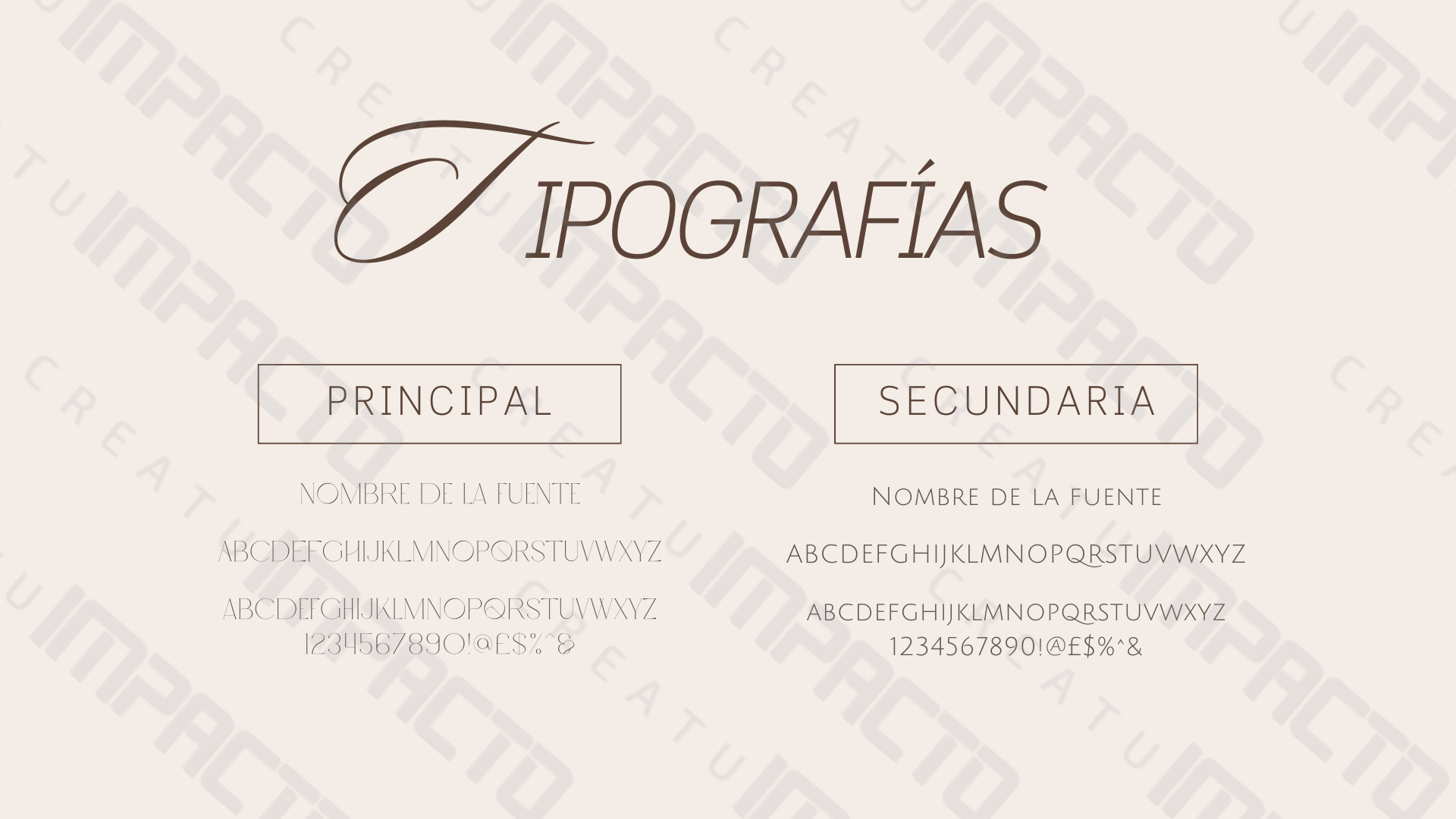 Manual de Identidad Corporativa con logotipo, tipografía y paleta de colores.